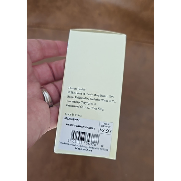 NIP Vintage Cicely Mary Barker Resin Flower Fairies Decor Figurine Ornament - Picture 6 of 6